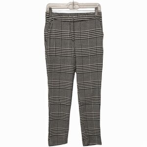 H&M - Houndstooth Plaid High Rise Skinny Pants